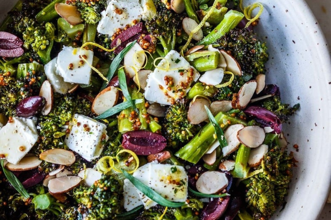 Roasted Broccoli Salad