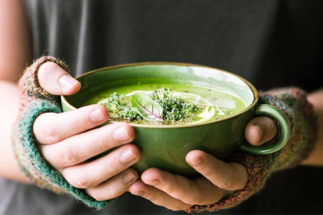 Green Goddess Immune Boosting Soup