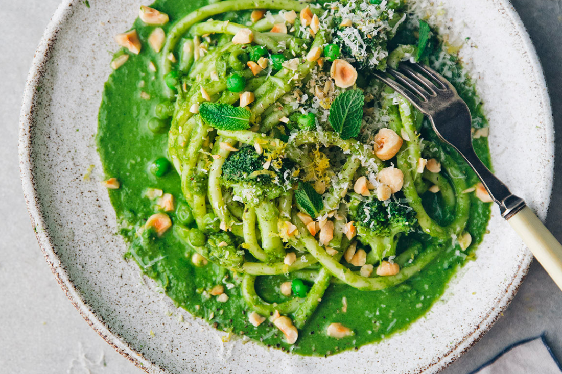 The Creamiest and Greenest One-Pot Pasta